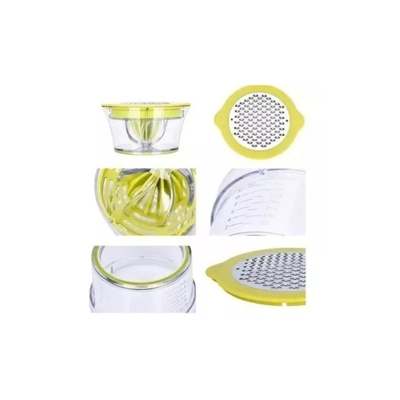 Total Supplier Exprimidor Naranjas Manual Rallador Separador De Yema 4