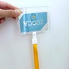 Tamagawa Manufacturing Acrylic ID Card Holder, Tuck-In Case, Horizontal Shape,