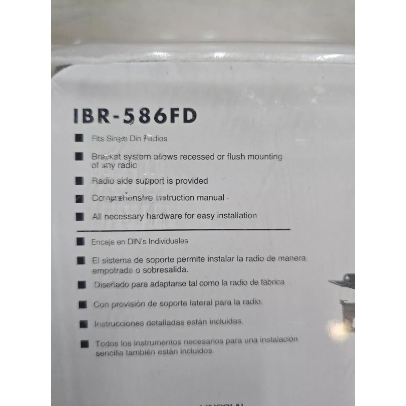 Metra IBR-586FD Stereo InstallationKi