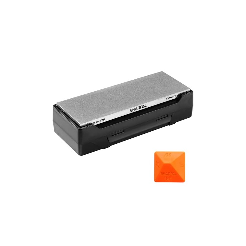 SHARPAL 162N Double-sided Diamond Sharpening Stone Whetstone Knife Sharpener |Coarse