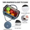 IDEATECH Large Insulated Lunch Bag for Men, Blue, Reusable Cooler