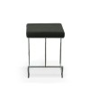 Carolina Classics Kafka 24" Faux Leather Counter Stool in Black