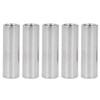 5PCS M12 Cylindrical Coupling Nuts 304 Stainless Steel Female Thread