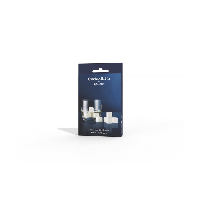 Maxwell & Williams Cocktail & Co Reusable Gin Stone Set
