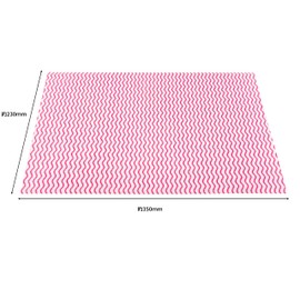 SHD009 Anti-Bacterial Counter Cloth Roll Thick, Pink, 60 Cut