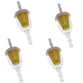 Holdwell 4 pcs Fuel Filters compatible with Club Car 1013684 1014522 102003201 E-Z-GO 72084-G01 Cart