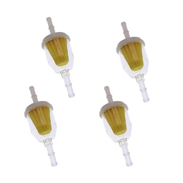 Holdwell 4 pcs Fuel Filters compatible with Club Car 1013684