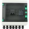 Caja combinada solar fotovoltaica 2 cuerdas IP65 con disyuntor CC