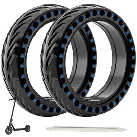 Cooryda Solid Tire for Xiaomi m365 Electric Scooter Mijia m365 pro/gotrax gxl V2/XR, 8.5 inches Electric Scooter Wheels 8 1/2''Honeycomb Solid Tires