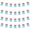 WXTWK Cuba Flags Cuban Small Mini Pennant String Banner Flag