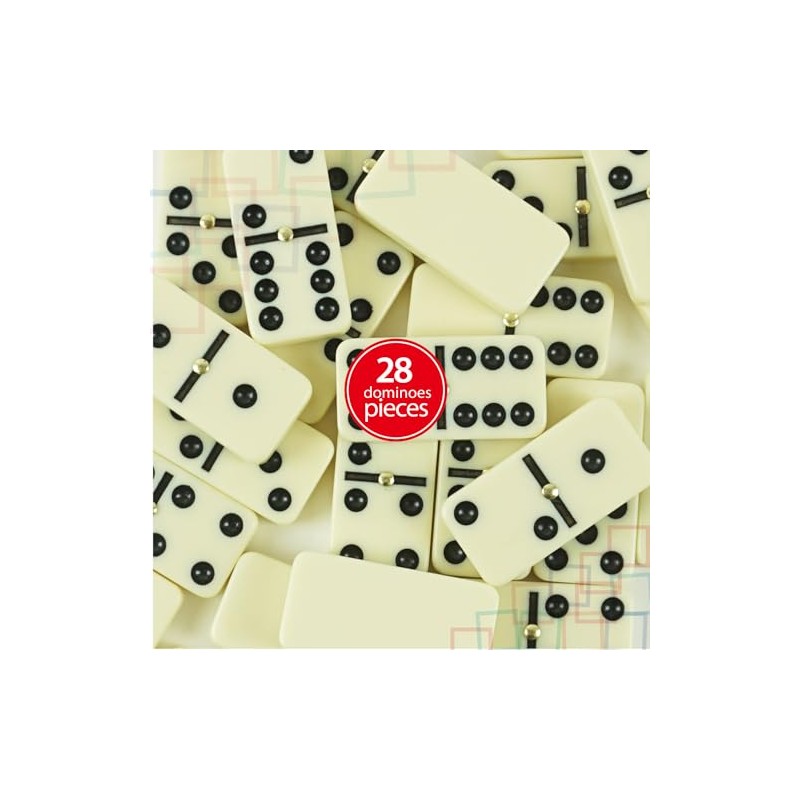 ERLLE - Variacion de Dominos (Domino Clasico - Simil Cuero)