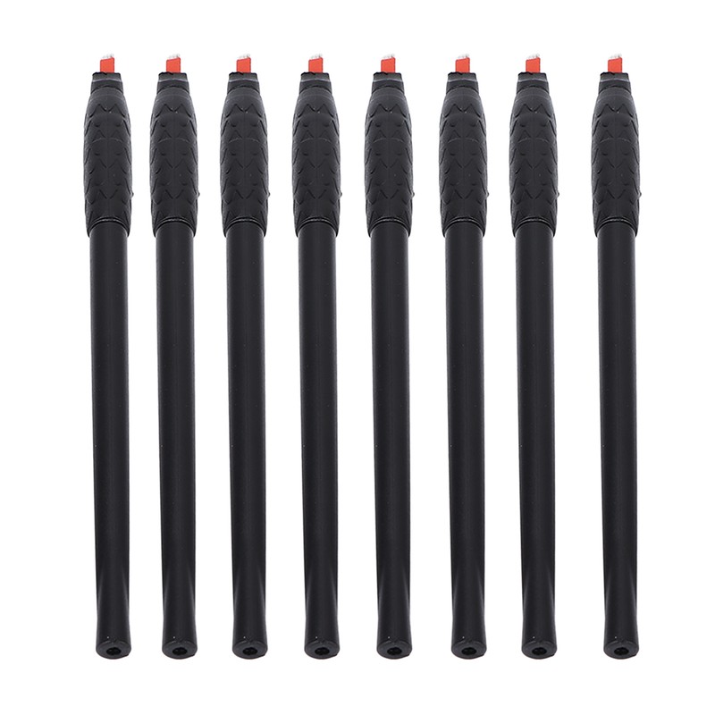 10pcs 12F Microblading Pen Home Salon Ergonomic Disposable Manual Eyebrow