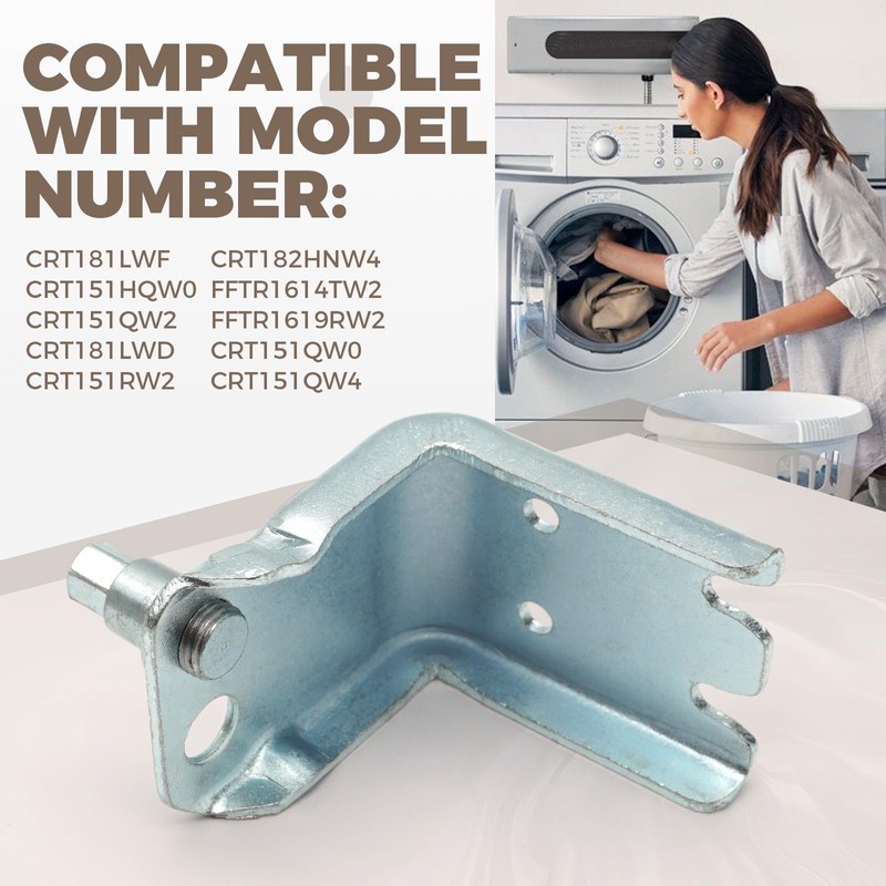 240314011 Lower Hinge Bracket for Frigidaire Refrigerator, Bottom Hinge Replaces