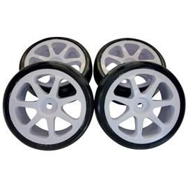 RUSH TIRE VR3 32X AX yellow Seven white PREGLUEDTIRE RU-0868a