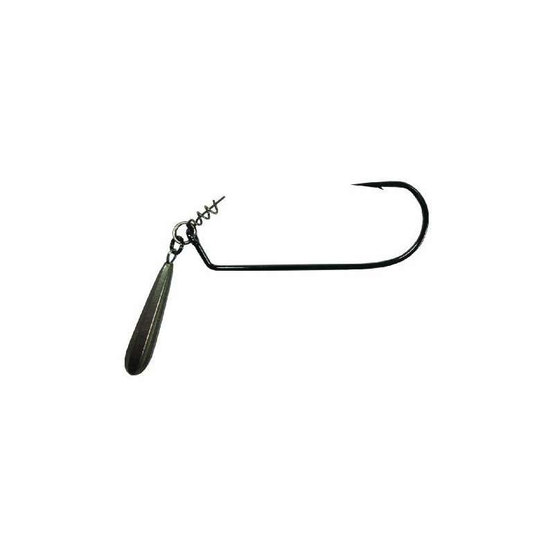 Owner Jig Rig Twist Lock Hooks - 2 Jig Hooks