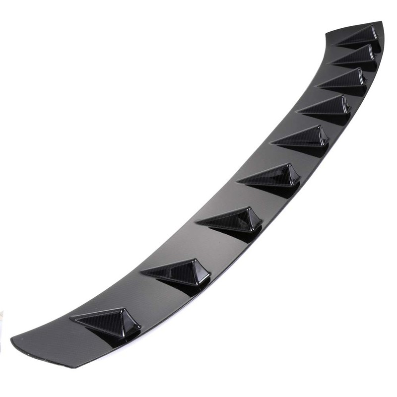 FINDAUTO ABS Rear Roof 9 Shark Fin Style Spoiler Wing
