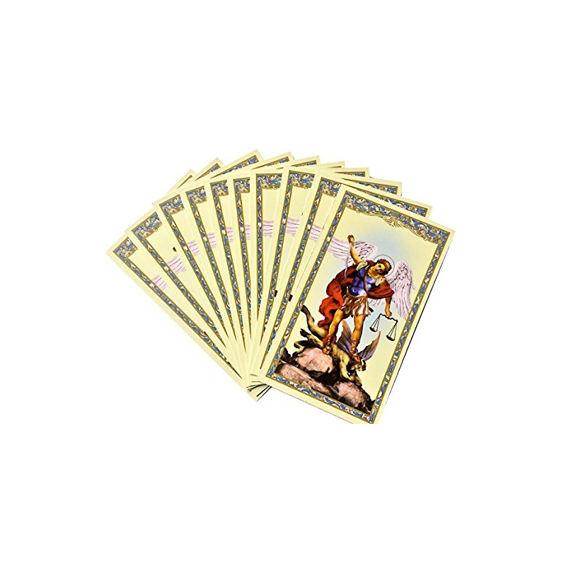 Saint Michael the Archangel Holy Card (10 pack)