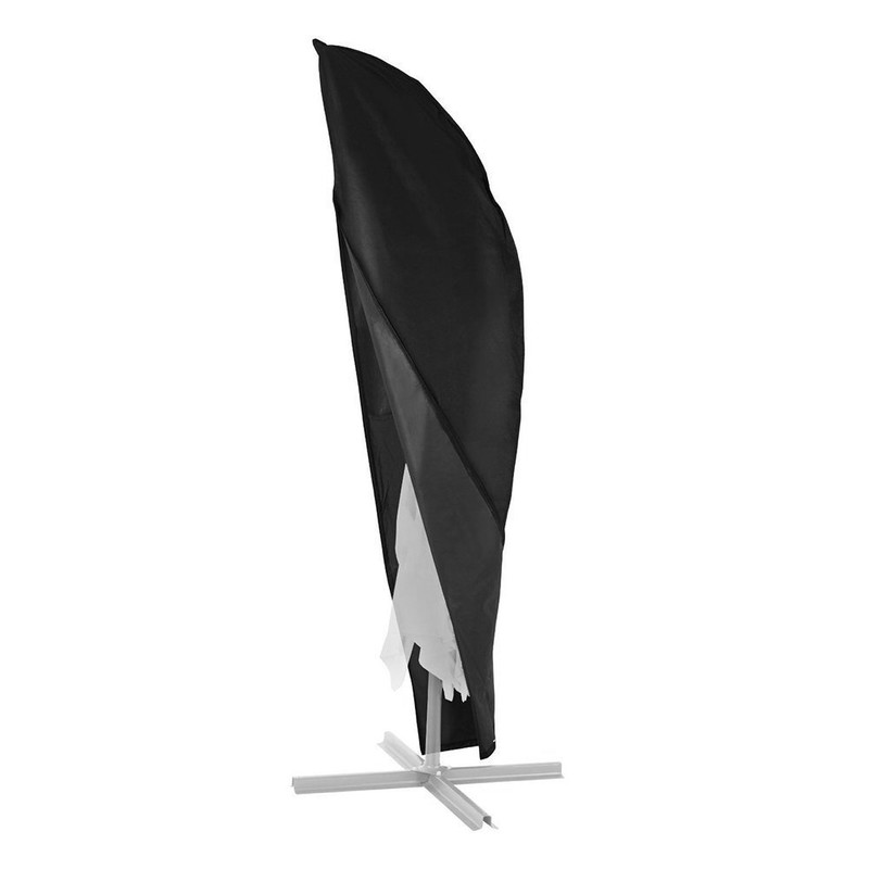 Parasol Cover Large Cantilever Waterproof Dustproof Umbrella Cover Black