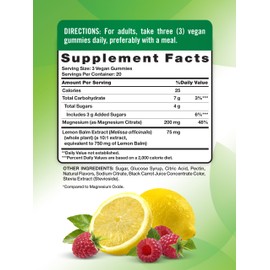 Nature's Truth Nature's Truth Magnesium Gummies | 200mg | 60 Count | Vegan, Non-GMO & Gluten Free Supplement | Enhanced Absorption Magnesium Citrate