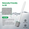 Pumice Stone Toilet Bowl Cleaner,Bathroom Cleaner Brush Toilet Wand Refills