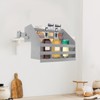 Giciashop Pull Down Shelf Cabinet Organizer, 2 Tier Cabinet Pull
