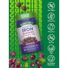Iron Gummies | 60 Count | Vegan, Non-GMO & Gluten