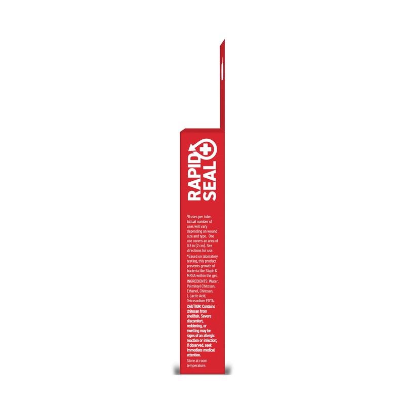 Rapid-Seal Wound Gel (5 Tubes) | Stops Bleeding in Seconds,