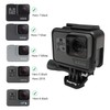 Suptig Frame Screen Protector Lens cap For GoPro Hero 6