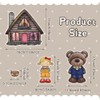Peryiter 24 Pack Goldilocks and The Three Bears Felt Board