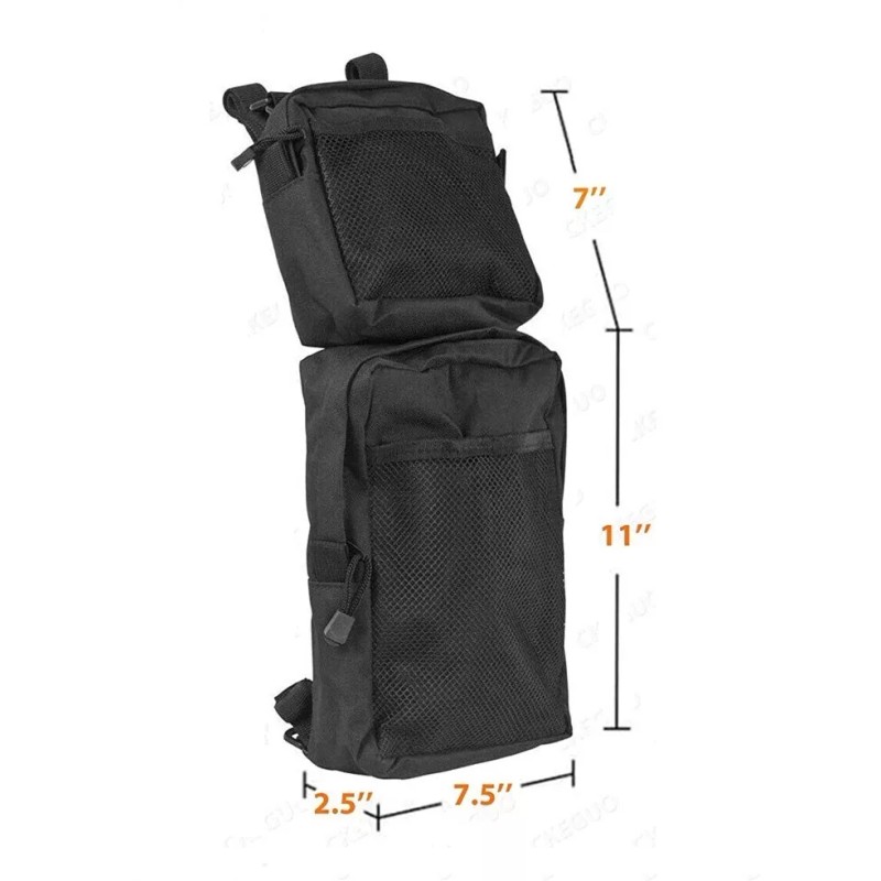 Full Access UTV Kawasaki KRX 1000 Behind the Seat Bags