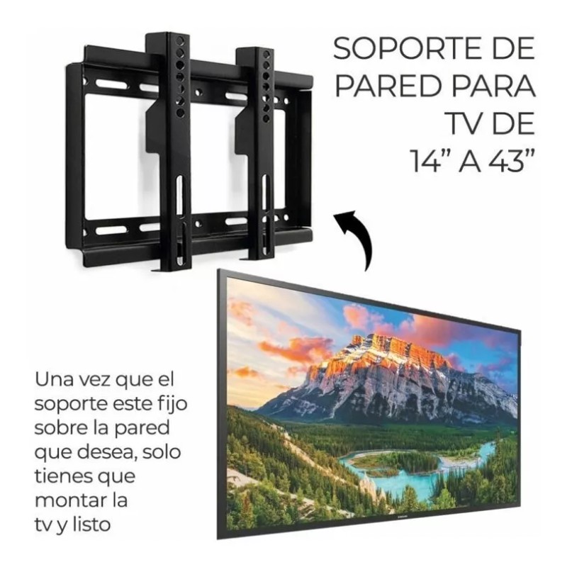 EGTMA 2 Piezas Soportes Para Monitores Y Tv De 14
