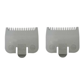 GULUANT 2 Pack Replacement Clipper Guide Comb for Wahl 3137-101 3137101 3137 101 Full Size Clipper Blades Except for the Competition Series Blades (1/16" Cutting Length)