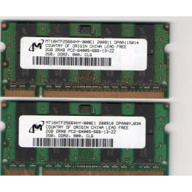 Major 4GB 2x 2GB Kit HP Compaq 6510b 6515b 6520s 6530b 6530s 6535b 6535s 6710b Memory