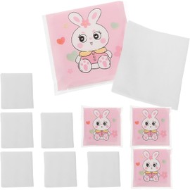 Ipetboom 10bolsas Toallitas Desmaquillantes Faciales Discos Para Mujeres Práctica y Portátil