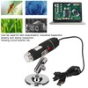 USB Digital Microscope 1600X 1080P HD Adjustable Brightness 8 LED
