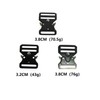 Metal Buckle Quick Release Buckle Replacement for Adjustable Tactical Belt