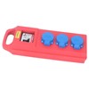 Portable Socket Box 3 Position 3 Hole Outlet IP54 Mobile