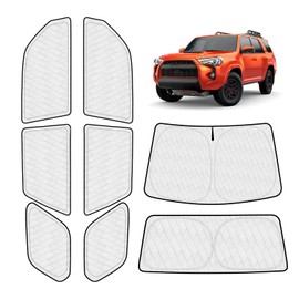 KUST Car Window Shades Custom Fit for Toyota 4Runner Accessories 2010-2024 Car Full Sun Shades for Baby Privacy Sun Glare and UV Protection 8PCS