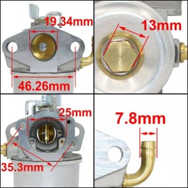 Auto Lawn Carburetor Cabr for Husqvarna 3100-PSI 2.8-GPM Pressure Washer Model # 020490