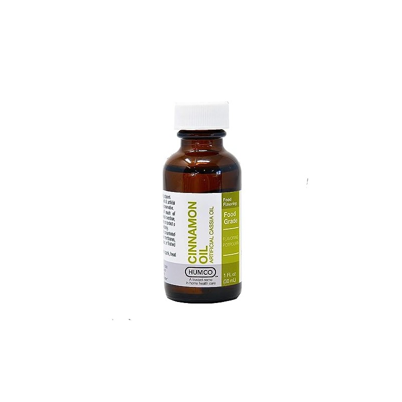 Humco Cinnamon Oil Artificial Cassia Oil Food Grade, 1 fl
