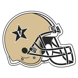 Vanderbilt Decal (REF Vandy Helmet Decal (4''), 4 in)