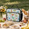Tueekuti Kids Lunch Box for Boys Girls,Hand Drawn Dinosaur Pattern