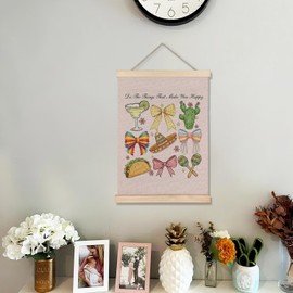 BearCake Mexican Affirmations Wall Decor Art, Do The Things That Make You Happy Decor for Home Office, 12x16 Inch