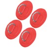 4pcs Inflatable Boat Kayak DRing Pad Patch Marine Fixed Buckle