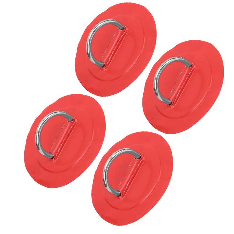 4pcs Inflatable Boat Kayak DRing Pad Patch Marine Fixed Buckle