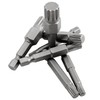 Mesee 7Pcs Triple Square Spline Bit Set Quick Change 1/4"