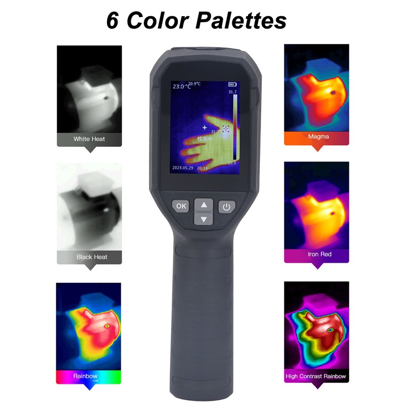 IR Infrared Thermal Imager Handheld Thermal Imaging Camera for Floor