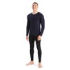 Icebreaker Merino Men's Mens 200 Oasis Ls Crewe, Midnight Navy,