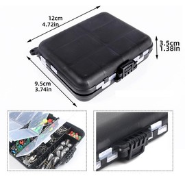 Fishing Hook & Ring & Lead Pendant Set, 246pcs/box Fishing Accessories for Outdoor Fishing [package List As Picture Shown], Fishing Lures, Fishing Gear Fishing Equipment Fishing Gifts for Men, Fishing Stuff, Fall Gift