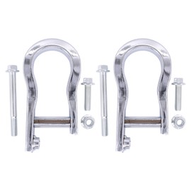 ApplianPar Chrome Tow Hooks for Silverado 1500 2007-2018,Silverado 1500 Limited 2019-2019